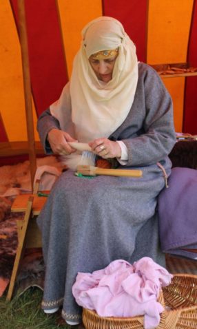 Combing fleece