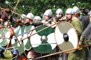 Viking shieldwall
